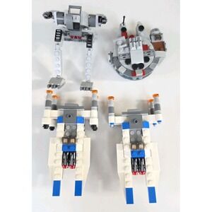 LEGO Star Wars Microfighters Ship Lot No Minifigures U-Wing Millennium Falcon